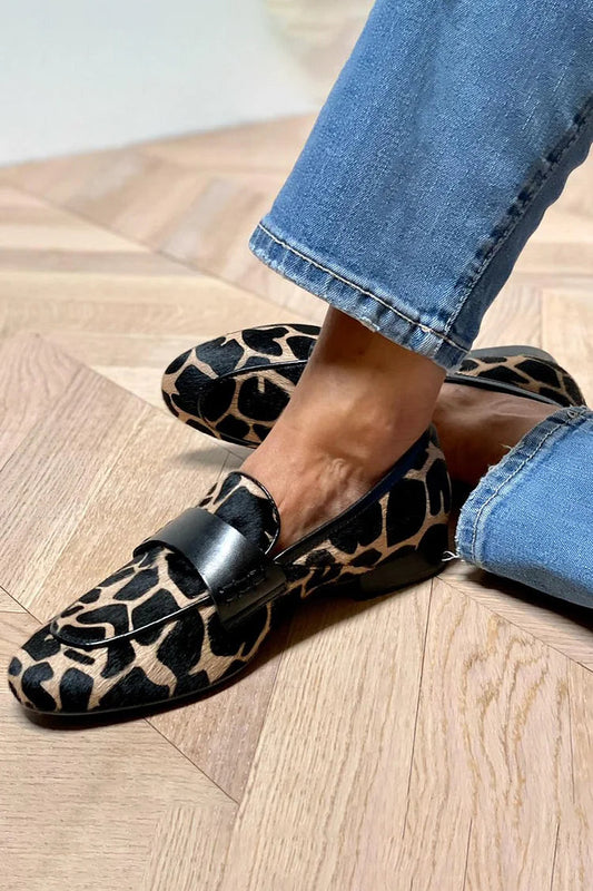 Animalprint mocassins