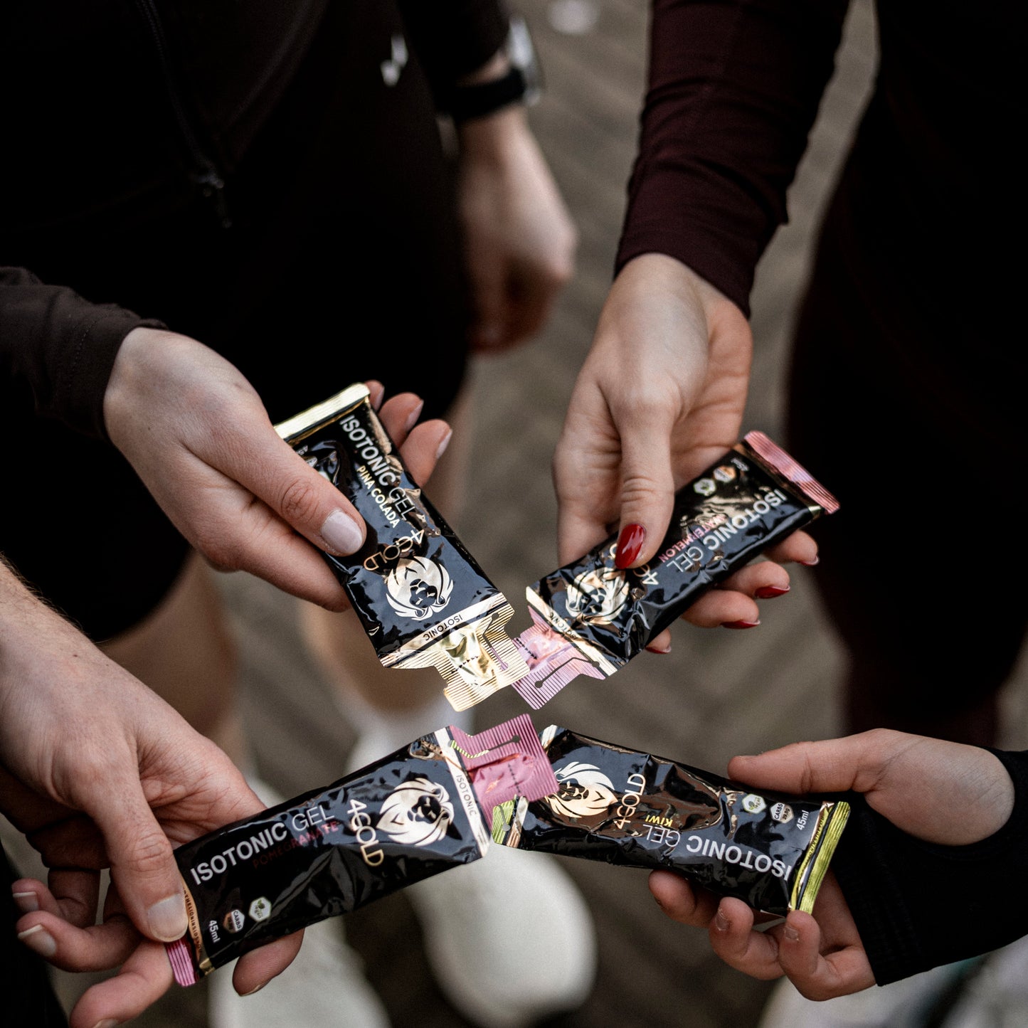 Isotonic gels