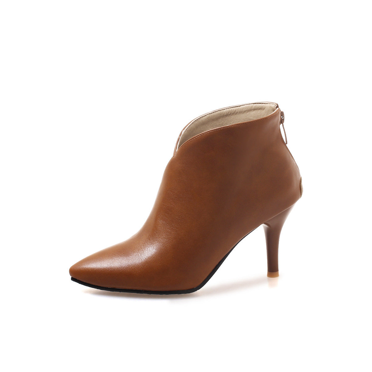 Elegante enkellaarsje met naaldhak
