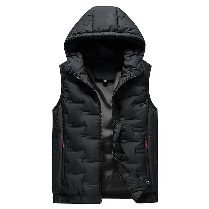 Spencer Gewatteerde Bodywarmer met Capuchon