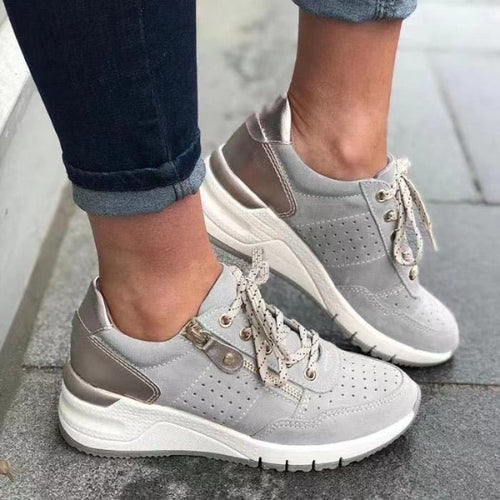 Dames Lage Orthopedische Sneakers – Casual voor Wandelen en Dagelijks Gebruik
