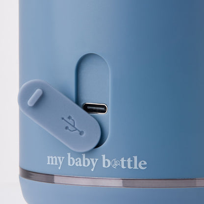 WarmFlow™ – Draadloze Babyflesverwarmer - blauw