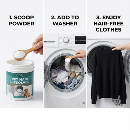 Huisdierenhaar Oplosser voor de Wasmachine