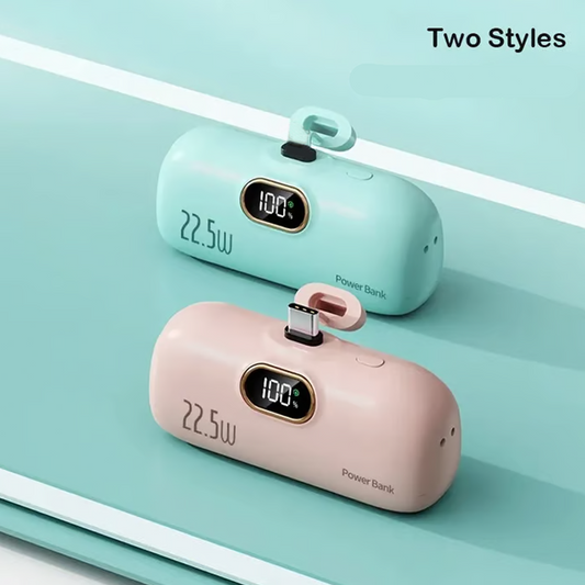 5000mAh Mini Powerbank met Snellaadfunctie