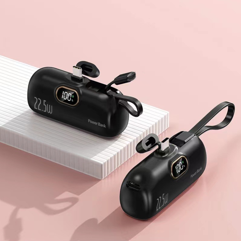 5000mAh Mini Powerbank met Snellaadfunctie