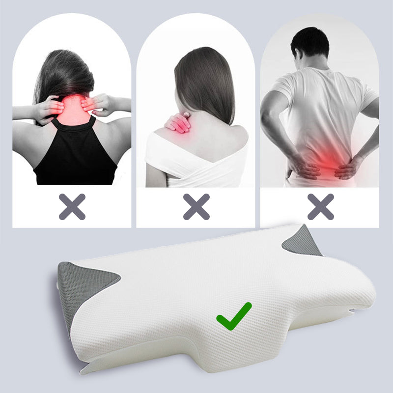 Ergonomisch Memory Foam Neksteun Kussen